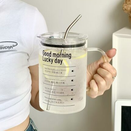 Good morning, glass cup